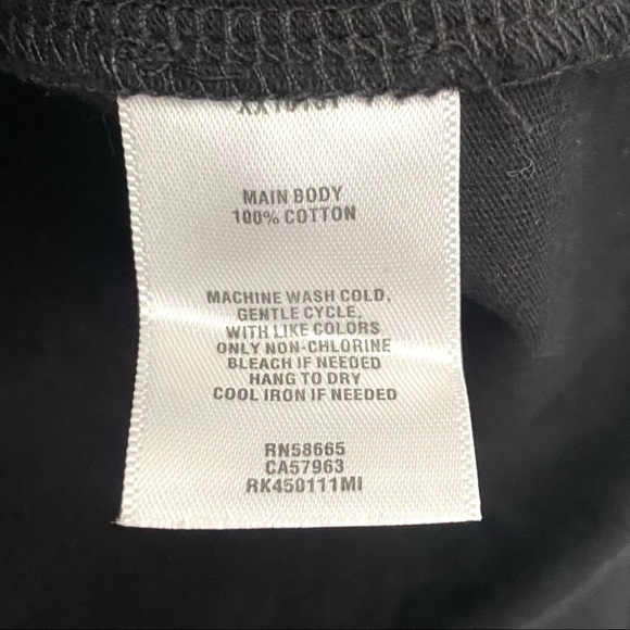 NEW Abound Nordstrom Empathy Black Graphic Long Sleeve Tee Crew Neck Casual Top - Picture 9 of 9